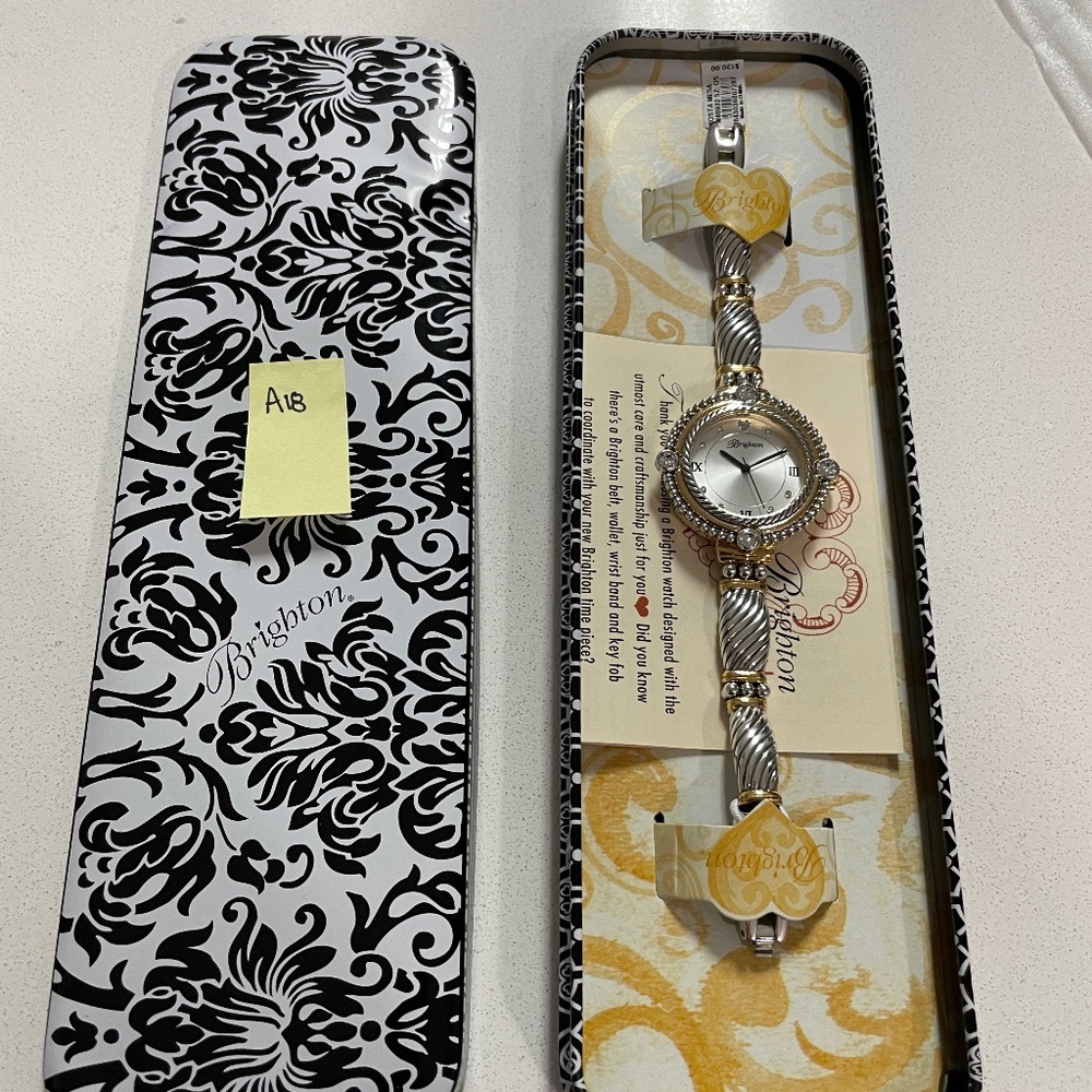 NEW Brighton Watch, Silver and Gold